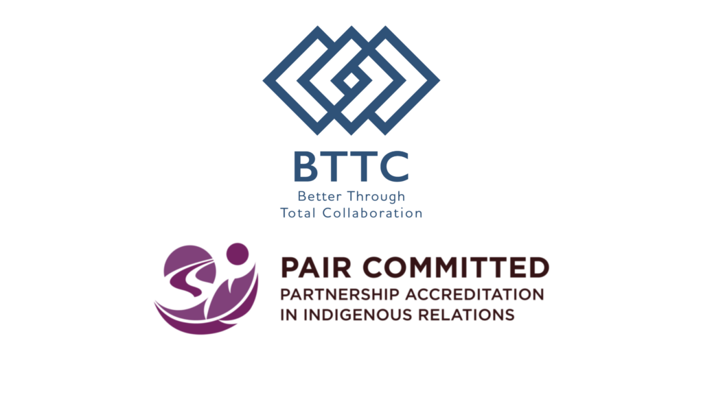 BTTC Logo above the CCIB's PAIR Committed Logo